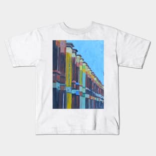 Terraced Houses, Kingston Upon Hull, England Kids T-Shirt